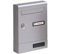 CASSETTA POSTALE SILMEC 10-351.72 ALLUMINIO SILVER