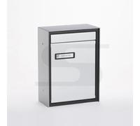 CASSETTA POSTALE SILMEC PASSANTE PER RECINZIONE ALLUMINIO S380 COD. 10-380.72 -