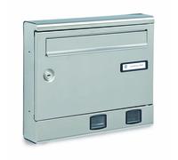 Cassetta Postale Silmec S2001ER Acciaio Inox