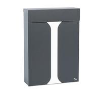 Cassetta Postale Silmec S23 Grigio Ferro - Bianco