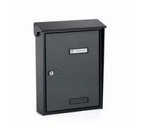 Cassetta Postale Singola Silmec S90 Grigio Ferro