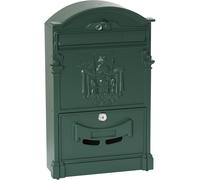 ARREGUI Residencia D-2151/V Cassetta Postale Individuale di Stile Classico in Alluminio, Dimensione M (DIN A4 e Riviste), Verde