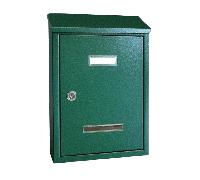 Cassetta Postale Verde Alubox Prima Maxi per Esterni