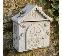 Cassetta Postale Vintage In Ferro, Decorativa, Da Parete, Dal Design Rustico,
