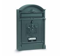 Cassetta Poste Regie Silmec Grigio Ferro postale in alluminio made in Italy