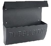 Cassetta pubblicità (31x10x31cm) Grigio ghisa RECLGH