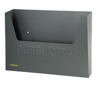 CASSETTA PUBBLICITA' MAURER ANTRACITE 34X8X26H CM