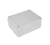 Cassetta Scatola stagna di derivazione rettangolare con coperchio con viti in plastica 158x118x80mm con pareti lisce IP66 FAEG - FG13555