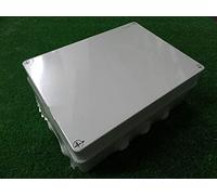 CASSETTA SCATOLA STAGNA STAGNO 380x300x120mm CON PASSACAVI IP65 DERIVAZIONE