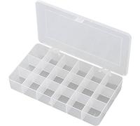 Cassetta separata fissa TRU COMPONENTS E-107 1572071 (L x P x A) 210 x 112 x 30 mm, Numero di scomparti: 18 1 pz