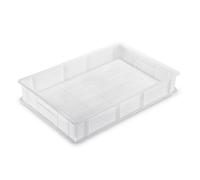 BACINELLE CASSETTE ALIMENTARI BIANCHE VARIE MISURE PRODOTTI GIGANPLAST PANIFICIO