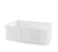 Cassetta Service Piena 60X40X10 Cm, Plastica, Bianco