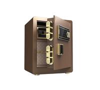 Cassetta sicurezza elettronica digitale denaro contante, cassaforte biometrica impronte digitali, rimovibile, montaggio a parete for uso domestico hotel(Color 1,38x32x45cm)