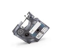 Cassetta sostituisce Dymo 18053 9mm nero-bianco