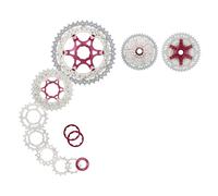 CASSETTA SUNRACE MTB 11 velocità MTB 11-46. Colore silver rms