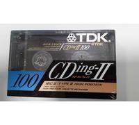 Cassetta TDK CDING 2 100minuti audiocassetta, musicassetta,confezione pz 1