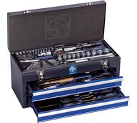 Cassetta utensili LUX-TOOLS Comfort 70 pz Blu