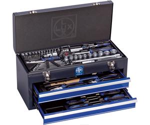 Cassetta utensili LUX-TOOLS Comfort 70 pz Blu