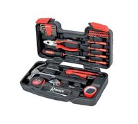 Cassetta Valigetta inserti Assortimento avvitatura fissaggio con martello 40 pz