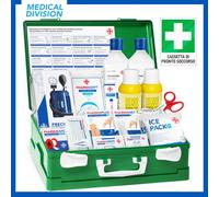 Cassetta Valigetta Medica di pronto soccorso con ALLEGATO 1 per aziende + 3 dip