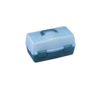 Plastica Panaro 138585, Valigetta Pesca Unisex Adulto, Bianco e Blu, 46 x 282 x 253 mm