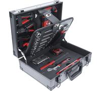 CASSETTA VALIGIA PORTA ATTREZZI IN ALLUMINO 66 UTENSILI VALIGETTA PORTAUTENSILI