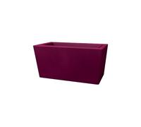 Cassetta Vaso Fioriera liscia moderna in Resina 80x40xh39cm /100x50xh50 cm