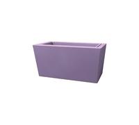 Cassetta Vaso Fioriera liscia moderna in Resina 80x40xh39cm /100x50xh50 cm