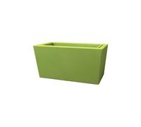 Cassetta Vaso Fioriera liscia moderna in Resina 80x40xh39cm /100x50xh50 cm