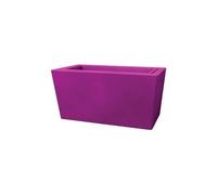 Cassetta Vaso Fioriera liscia moderna in Resina 80x40xh39cm /100x50xh50 cm