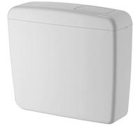 Cassetta WC a zaino Kariba super eco Start&Stop in ABS bianco Bianco