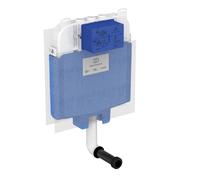 Ideal Standard - Prosys 80, Cassetta di risciacquo ad incasso per wc a terra, Cassetta di scarico per water, R014767, Azzurro, Neutro