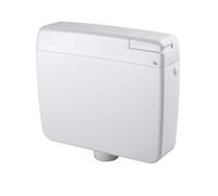 Cassetta WC di scarico Smart pulsante ad angolo Start&Stop bianco Bianco