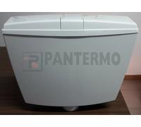 CASSETTA WC ESTERNA BIANCA A ZAINO SMERALDO OLI 1 TASTO ART.401201 CON RUBINETTO