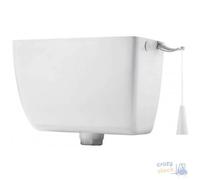 CASSETTA WC PLASTICA ALTA CABRIO CON GALLEGGIANTE SENZA COPERCHIO