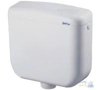 CASSETTA WC ZAINO CONCEPT 1 PLASTICA BIANCA CON RUBINETTO