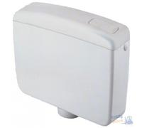 CASSETTA WC ZAINO PLUS 1 PLASTICA BIANCA CON RUBINETTO