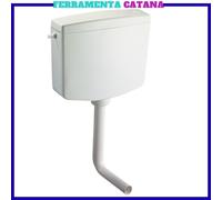 Cassetta Zaino Wc Esterna Singolo Scarico Monotasto Bagno Water Oli Bianca