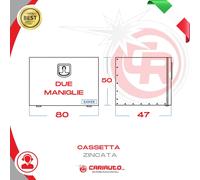 Cassetta Zincata 1mm Porta Attrezzi Camion Trattori Autocarro Furgoni Varie Misu