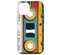 Cassette audio musica retrò anno 1980-80s mix best of Custodia per iPhone 12/12 Pro