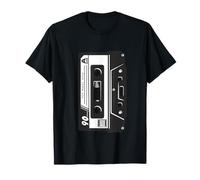 Cassette audio musica retrò anno 1980 - 80s mix best of Maglietta