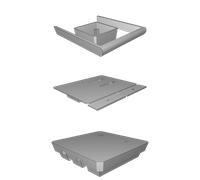 Cassette Batteria Test Rig Profoto Acute B - Soluzione Pratica