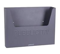 CASSETTE CASSETTA POSTALE IN GHISA PER PUBBLICITA' HELLAS MAXI CM.L34xP5XH25.5