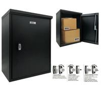 CASSETTE CASSETTA POSTALE PACCOBOX ALUBOX GRANDE CM.L43,5xP34,2xH58,7