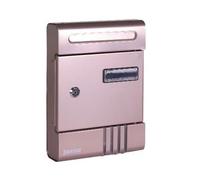 CASSETTE CASSETTA POSTALE PLUTO BRONZO BRIXO PER ESTERNO CM. L20,4xP7xH29