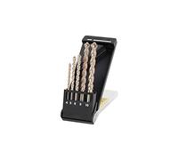 Cassette con 5 brocas para piedra con punta piloto - Unid: 5