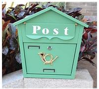 Cassette della posta Posta elettronica, resistente agli agenti atmosferici Fuori Postbox, a parete Box Villa Mailbox Letter Box Outdoor Mailbox di voto elettorale Garden negozio di arredamento di sicu