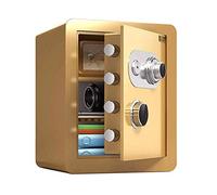 Cassette di cassette sicure in acciaio solido piccolo deposito elettronico salvo a prova di fuoco impermeabile per la cassetta della scatola per la casa per la casa per il denaro in denaro (colore: