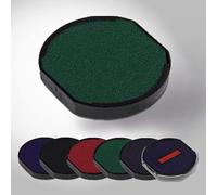 Cassette di inchiostro 6/4612 - Ricarica inchiostro timbro inchiostrante, compatibile con Trodat Printy 4612 (6/4612D - Verde)