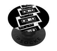 Cassette di musica retrò PopSockets PopGrip Adesivo